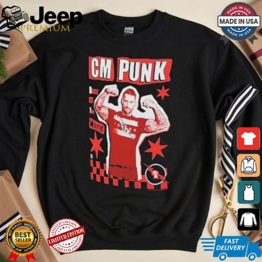 Cm Punk Ripple Junction Best In The World Graphic T shirt