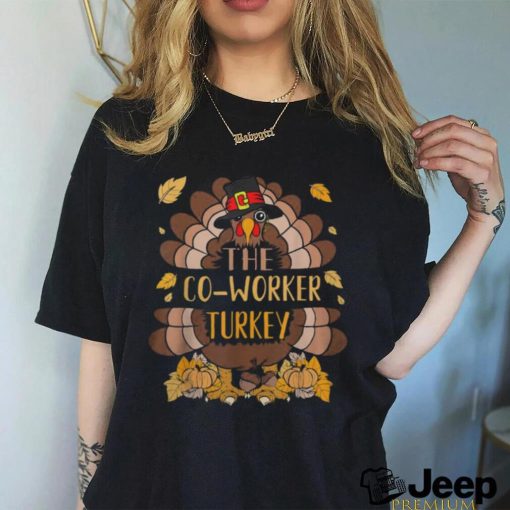 Co Worker Turkey Matching Thanksgiving Turkey Group Family T Shirt