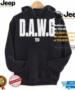 Coach Giants Wearing D.A.W.G Shirt