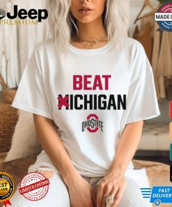 Coach Urban Meyer Wearing Beat Michigan Ohio State T Shirts