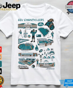 Coastal Carolina Chanticleers Vive La Fete Impressions Artwork shirt