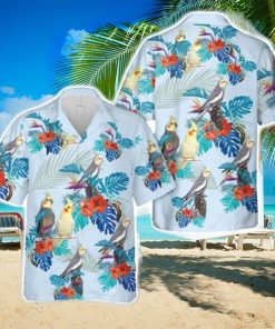 Cockatiel 3D Full Printed Hawaiian Shirt Beach Gift Shirt