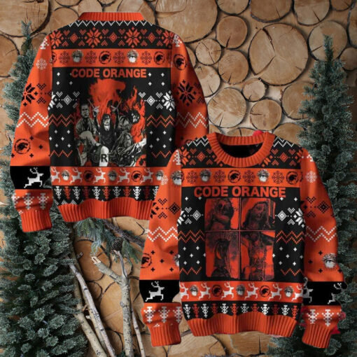 Code Orange Forever Chirstmas Gifts 2024 Xmas For Family And Friends Ugly Sweater