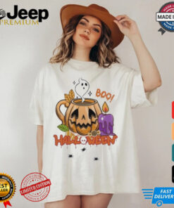 Coffee Boo Halloween Shirt