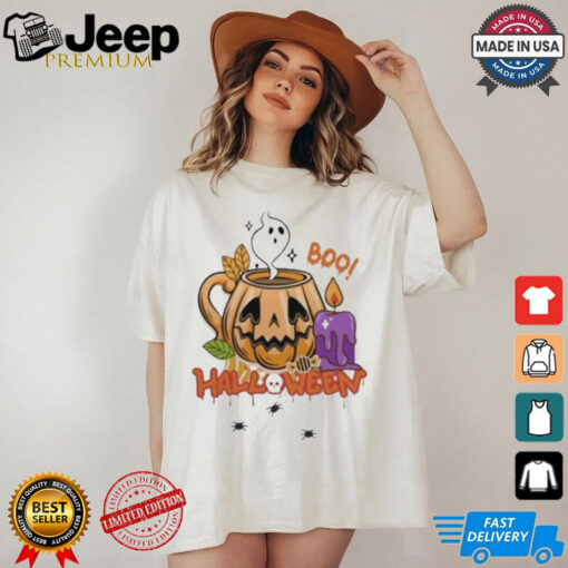 Coffee Boo Halloween Shirt