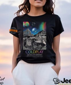 ColdPlay Music Of The Spheres Tour 2024 Olympic Stadium Athens GRC Shirt
