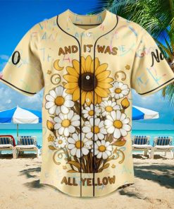 Coldplay And It Was All Yellow Custom Baseball Jersey