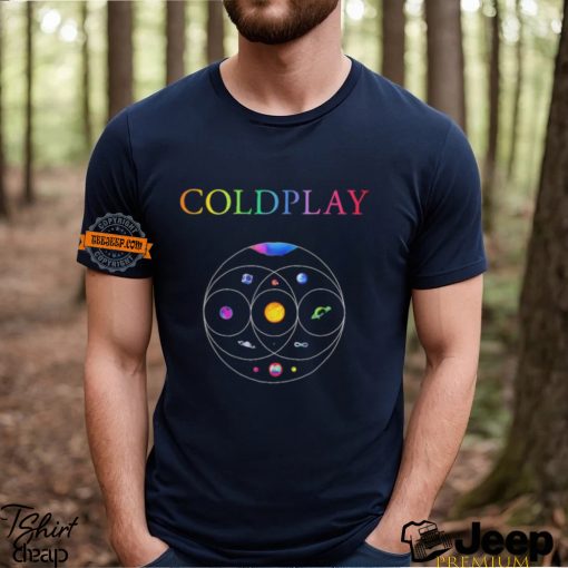 Coldplay Music Of The Spheres World Tour Live 2024 Dates Shirt