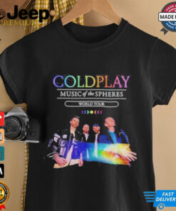 Coldplay World Tour Australia & New Zealand 2024 Shirt