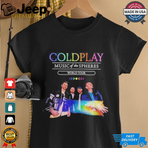 Coldplay World Tour Australia & New Zealand 2024 Shirt