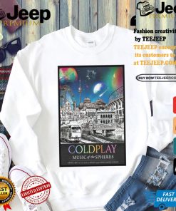 Coldplay aug 21 25 2024 ernst happel stadion in vienna austria poster shirt