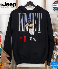 Cole Kmet Chicago batting celebration shirt