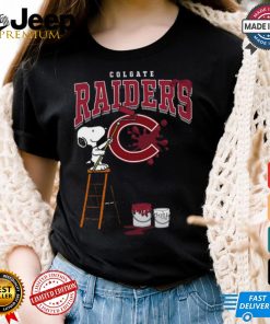 Colgate Raiders Snoopy Painting Shirt