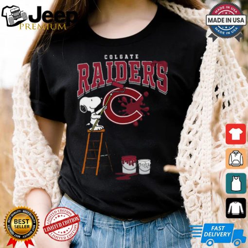 Colgate Raiders Snoopy Painting Shirt