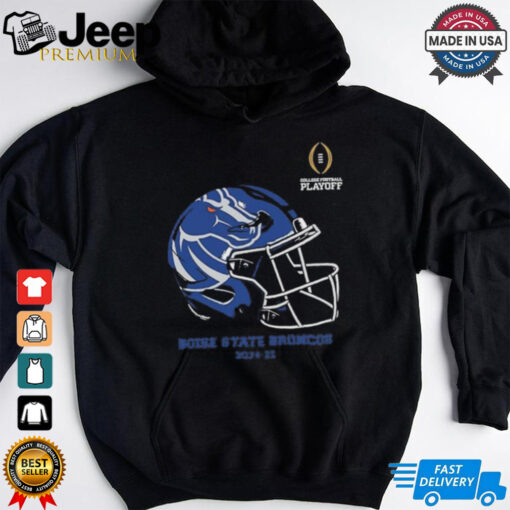 College Football Playoff 2024 2025 Boise State Broncos Helmet T Shirt