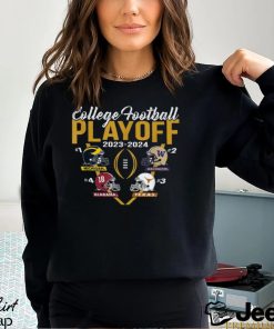 College Football Playoff 2024 CFP 4 Team Helmets T Shirt