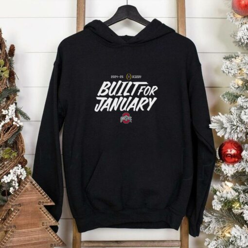 College Football Playoff 2025 Ohio State Built For January T Shirt