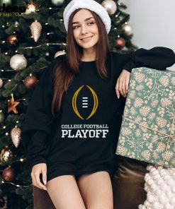 College Football Playoff Logo Black T Shirt