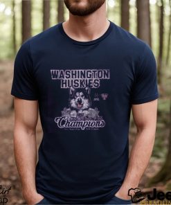 College Football Playoff Semifinals Washington Huskies Are 2024 Sugar Bowl Champions Mascot Retro Style Unisex T Shirt