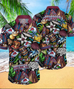 Colorado Avalanche Island Tiki Hawaiian Shirt