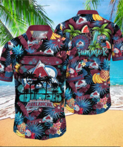 Colorado Avalanche Tropical Summer Hawaiian Shirt