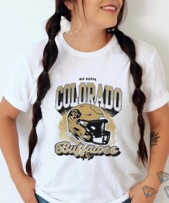 Colorado Buffaloes Football Iso Helmet Go Supps T Shirt