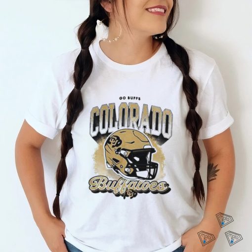 Colorado Buffaloes Football Iso Helmet Go Supps T Shirt