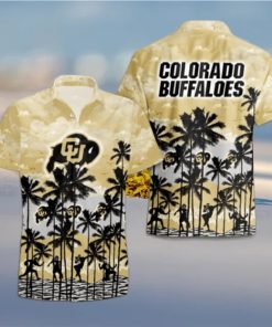 Colorado Buffaloes Palms Tree Hawaiian Shirt