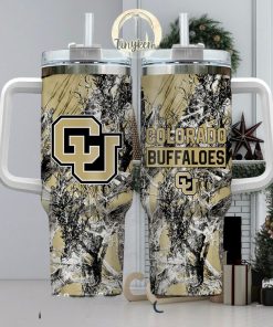 Colorado Buffaloes Realtree Hunting 40oz Tumbler