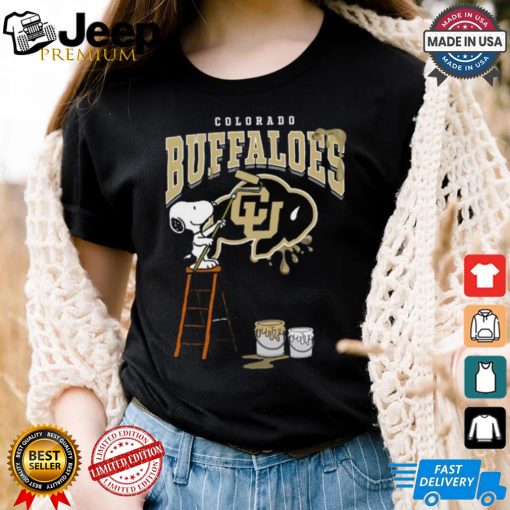 Colorado Buffaloes Snoopy Painting Shirt