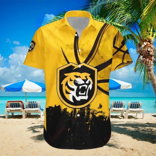 Colorado College Tigers Basketball Net Grunge Hawaiian Shirt, NCAA