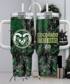 Colorado State Rams Realtree Hunting 40oz Tumbler