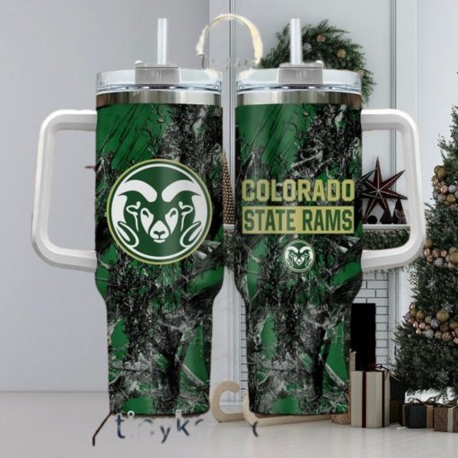 Colorado State Rams Realtree Hunting 40oz Tumbler