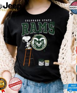 Colorado State Rams Snoopy Painting Shirt