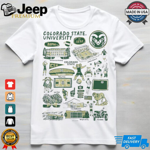 Colorado State Rams Vive La Fete Impressions Artwork shirt