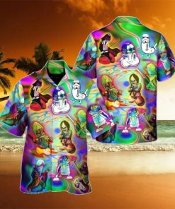 Colorful Funny Star Wars Hawaiian Shirt Unique Gift