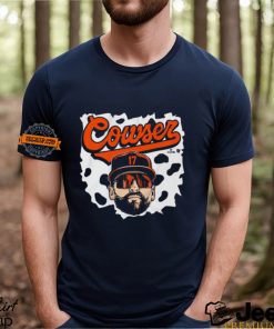 Colton Cowser Baltimore Orioles Cow Swag Head t shirt