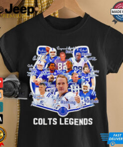 Colts Legends Indianapolis Colts all team signature shirt