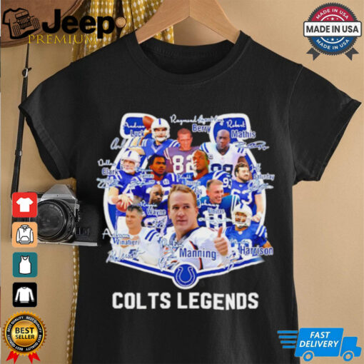 Colts Legends Indianapolis Colts all team signature shirt