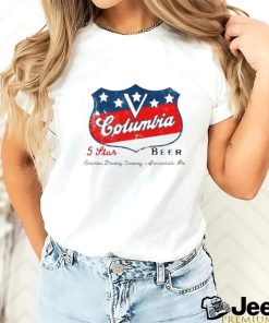 Columbia Beer Shenandoah Pa Logo T Shirt