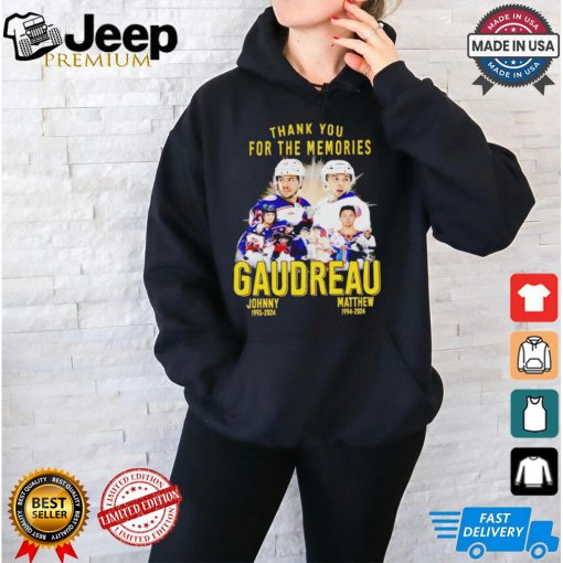 Columbus Blue Jackets Johnny Gaudreau Matthew Gaudreau 2024 T Shirt