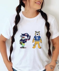 Columbus Blue Jackets Vs Buffalo Sabres Nhl Mascot T Shirt