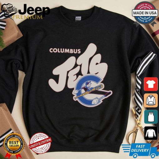 Columbus Jets EFF MiLB Letterhead T Shirt