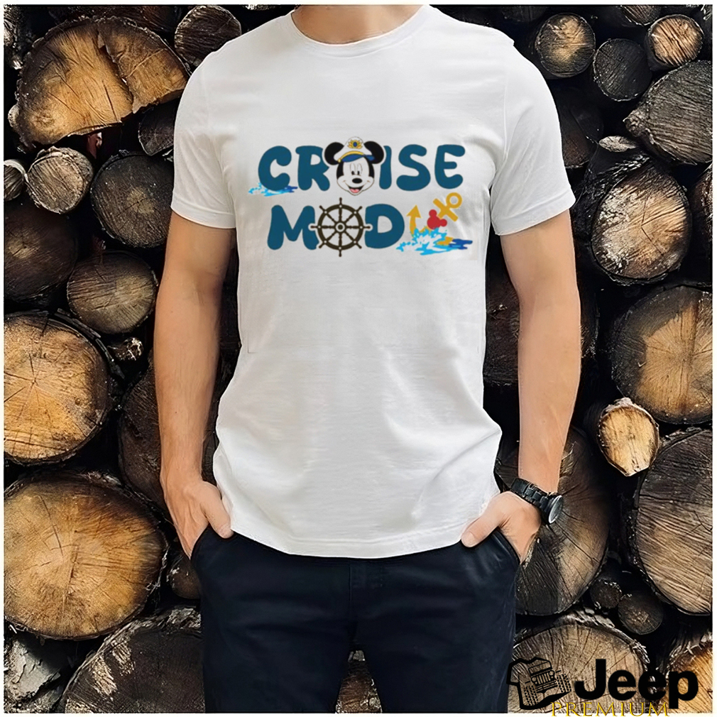 Comfort Colors Cruise Mode Mickey Family Disney Trip T Shirts