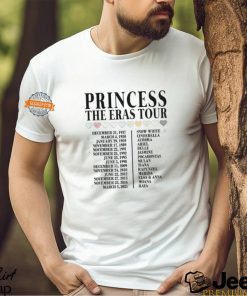 Comfort Colors Princess The Eras Tour Shirt Disney Characters Girl Trip Classic