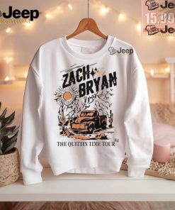 Comfort Colors® 2 Sides Zach Bryan The Quittin Time Tour 2024 T Shirt