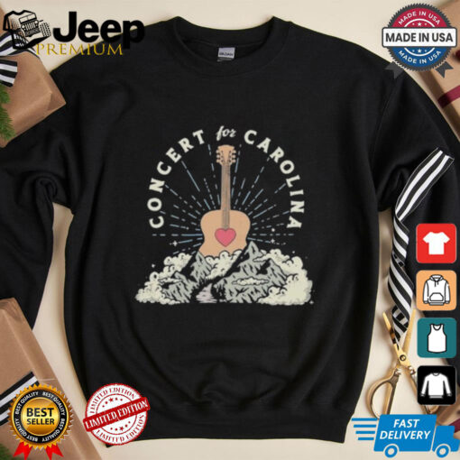 Concert For Carolina With Luke Combs Mountain Guitar 2024 T Shirts