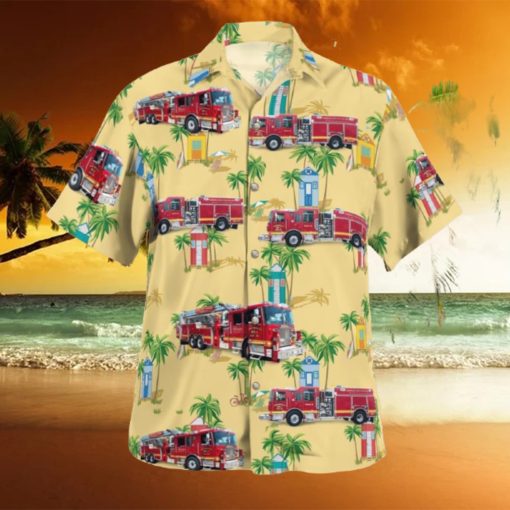 Concordville Pennsylvania Concordville Fire & Protective Association Hawaiian Shirt