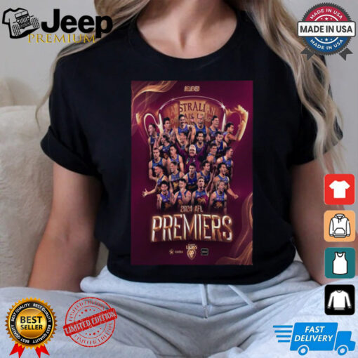 Congrats Brisbane Lions 2024 AFL Australian Football League Premiers SHIRT