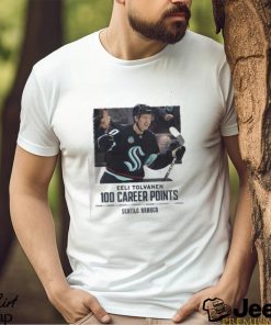 Congrats Eeli Tolvanen From Seattle Kraken Earns 100th Career NHL Point Essentials T Shirt